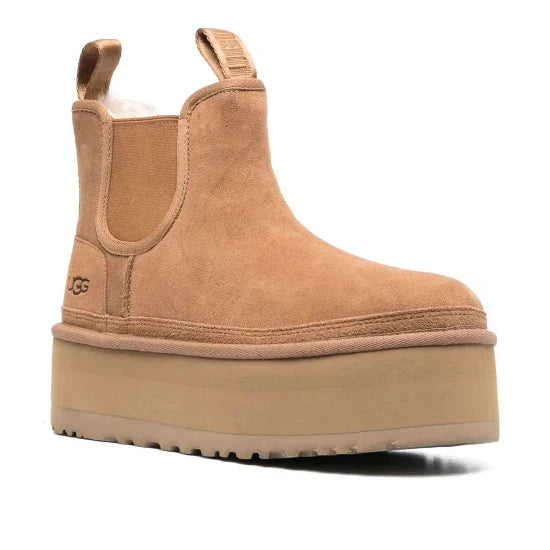 Classic Mini platform Chelsea boots