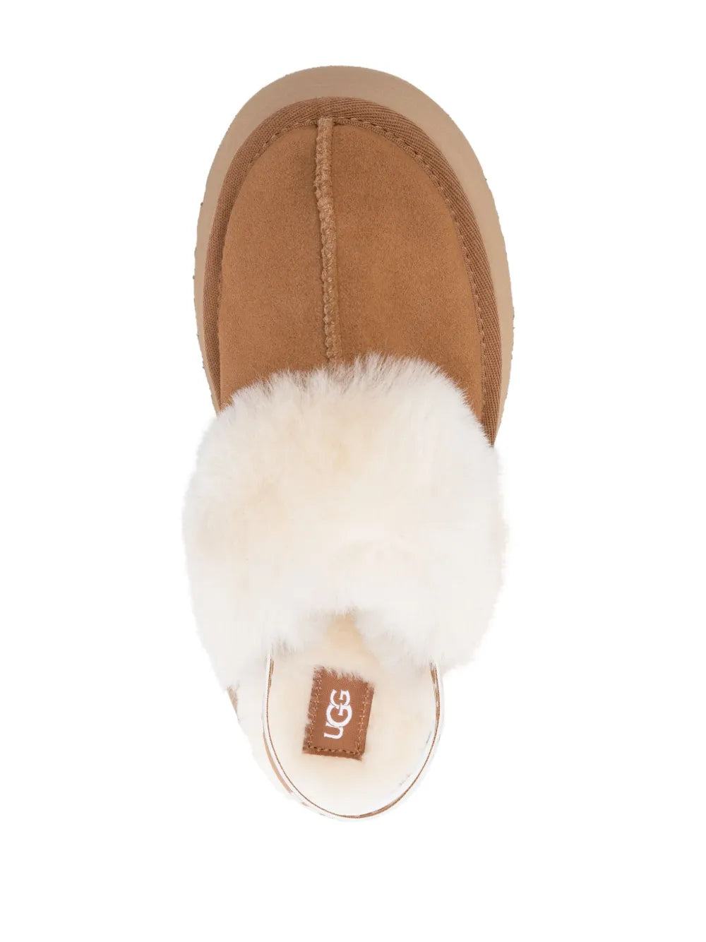 UGG Funkette 60mm suede slingback slippers