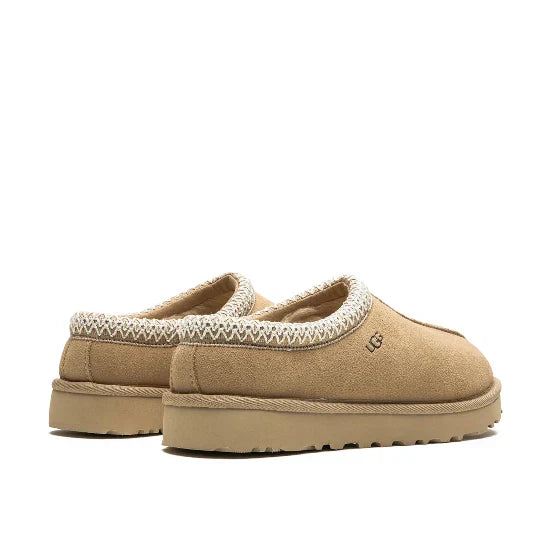 "W Tasmen Beige" suede slippers