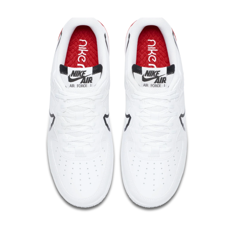 Nike Air Force 1 React – White Black Red