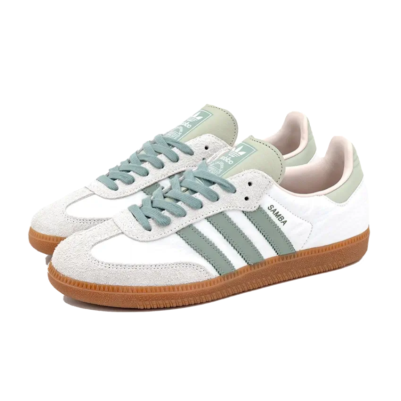 Adidas Samba OG – Silver Green Putty Mauve