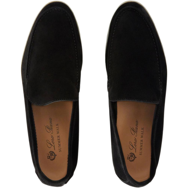 Loro Piana Summer Walk Loafer Black (8000)