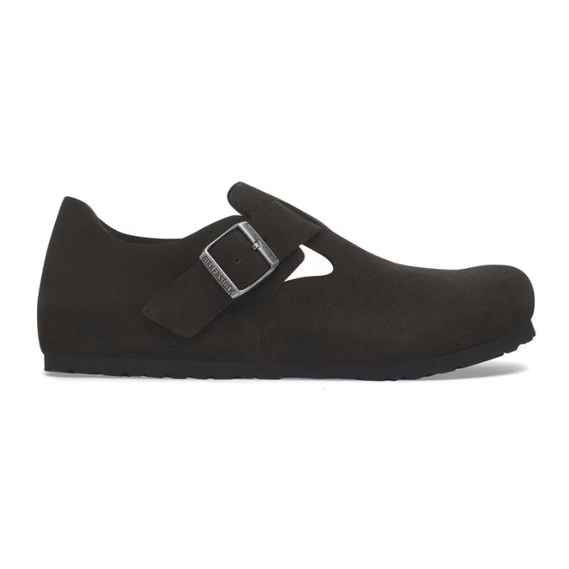 Birkenstock London – Suede Leather Black
