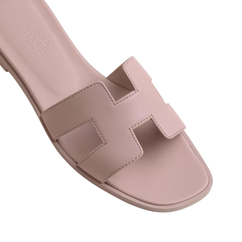 Hermes Oran Sandal Rose/Cancan