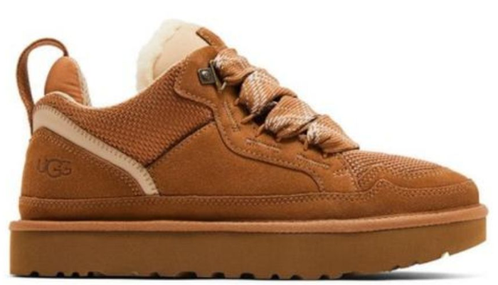 UGG Women's Brown Lowmel "Chestnut" Sneakers