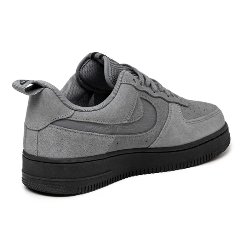 Nike Air Force 1 Low 07 LV8 Reflective Swoosh – Cool Grey